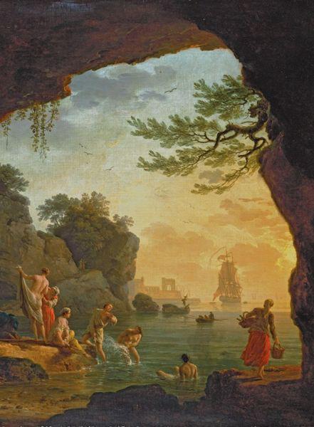 Claude-joseph Vernet Les Baigneuses